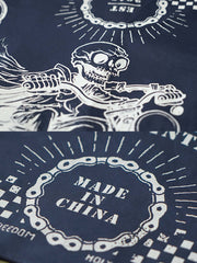 ハーレープリント コットン スカーフ