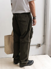 テクニカルスタイルデタッチャブルツーウェイカーゴパンツ
