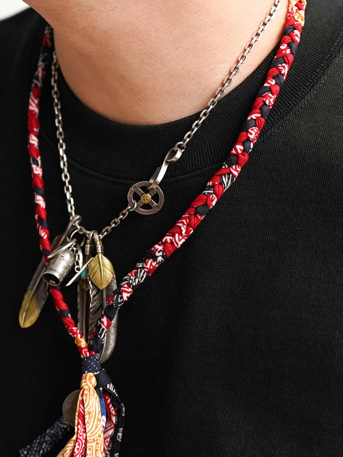 詳細画像: ヒャクヤ布パッチポケットとダブルリブのディテール