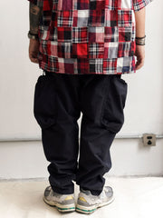 マルチポケットライトテーパードパンツ