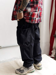 マルチポケットライトテーパードパンツ