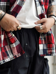 マルチポケットライトテーパードパンツ