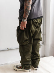 マルチポケットライトテーパードパンツ