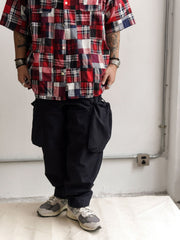 マルチポケットライトテーパードパンツ