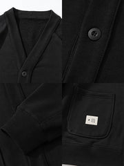 Vネック カーディガンセーター