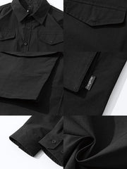 マルチポケット 長袖シャツジャケット