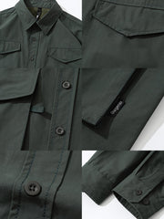 マルチポケット 長袖シャツジャケット