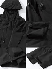 多機能防水 フード付きジャケット