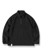 ポロカラー プルオーバージャケット