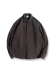 3色ストライプ カジュアルシャツ