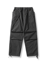 マルチポケット 伸縮ウエストカーゴパンツ