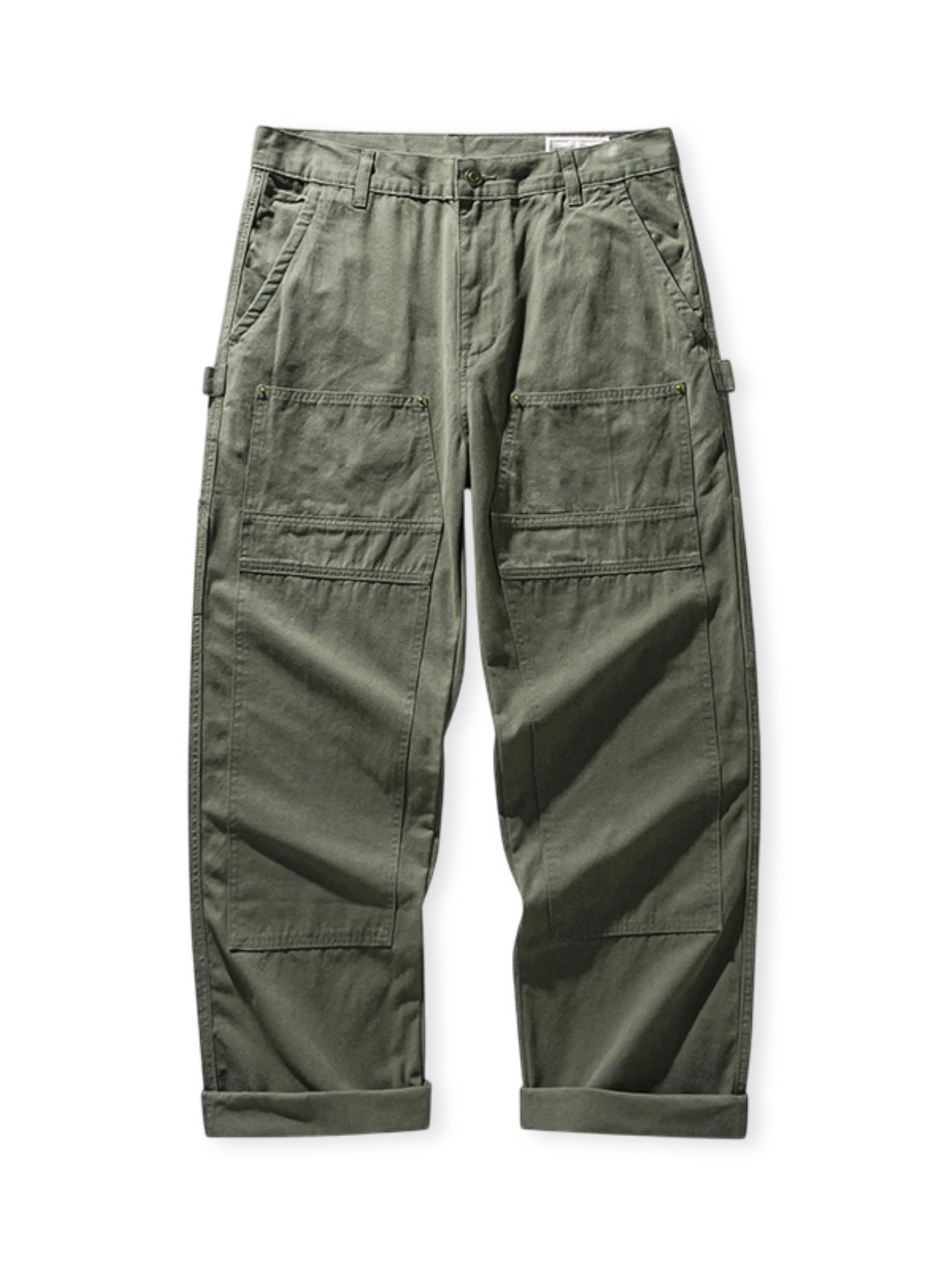 ビンテージキャンバス鉄道ワークパンツ全体外観