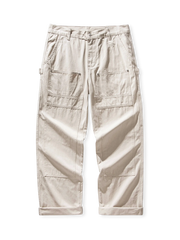 ビンテージキャンバス鉄道ワークパンツ全体外観