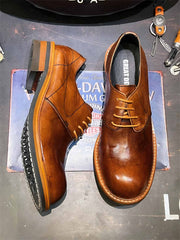 ワックスレザー ブーツ