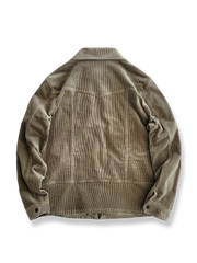 カーキマルチポケット コーデュロイジャケット
