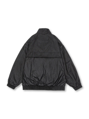 スタンドカラーのヴィンテージ風ジャケット、フロントポケット付き