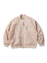 製品画像:スカジャン(横須賀刺繍ジャケット)全体展示