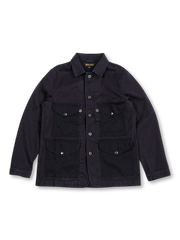 カラーブロックハンティングジャケット