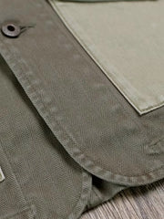 カラーブロックハンティングジャケット