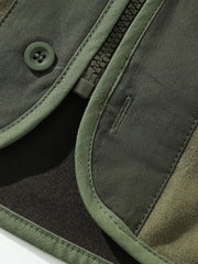 スエード切り替えワークジャケット