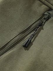 スエード切り替えワークジャケット