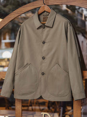 フレンチヴィンテージ 斜め挿しポケットジャケット