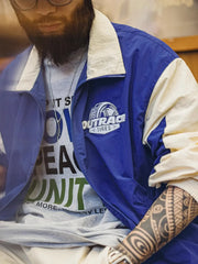 レーシングカラーブロックジャケット