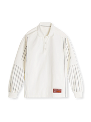 ベースボールグラフィック プルオーバーポロスウェット