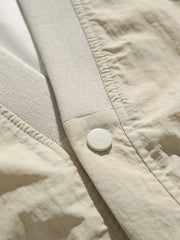 ヴィンテージVネック カーディガン風ワークジャケット