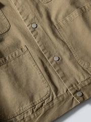 マルチポケット ヘビーワッシュジャケット