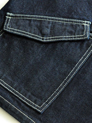 メンズ ヴィンテージ デニムセーラージャケット