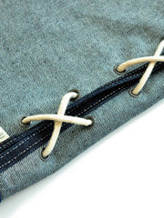 メンズ ヴィンテージ デニムセーラージャケット