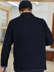 メンズ ヴィンテージ デニムセーラージャケット