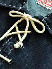 メンズ ヴィンテージ デニムセーラージャケット