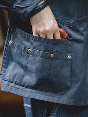 フレンチワーク コーチジャケット