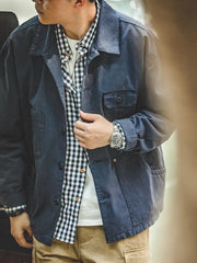 フレンチワーク コーチジャケット