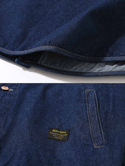 ヴィンテージ風デニムワークジャケット