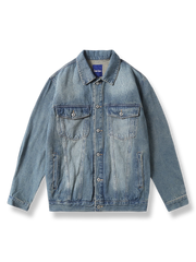 ウォッシュ加工 デニムジャケット