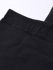 ヘビーキャンバストートバッグのディテール展示図