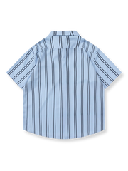 ボヘミアンストライププリント 半袖シャツ