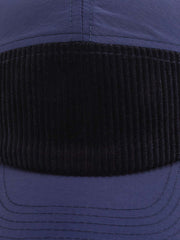 ワーク風のカラーブロックベースボールキャップ詳細図