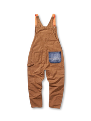 コントラストストラップワークオーバーオール全体像