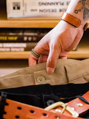 ヴィンテージチノテーパードパンツ