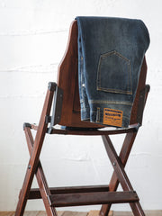 ダメージウォッシュ 赤耳デニムパンツ