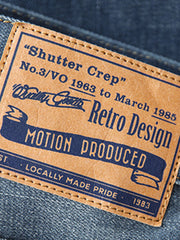 ダメージウォッシュ 赤耳デニムパンツ