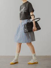 ラグビーポスタープリント クルーネックTシャツ