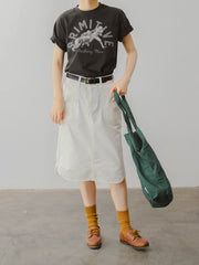 ラグビーポスタープリント クルーネックTシャツ