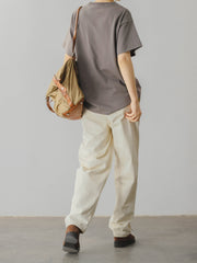 ワンちゃん柄 コットンTシャツ