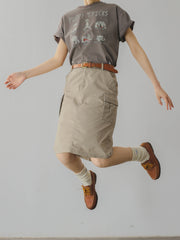 ワンちゃん柄 コットンTシャツ