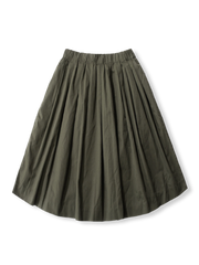 ミリタリーグリーン エラスティックハイウエスト スカート